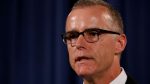FBI Deputy Director Andrew McCabe sacked