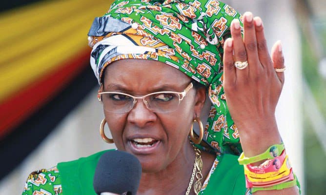 Grace Mugabe’s farm sits on gold, illegal miners move in