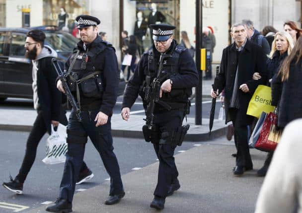 Violent crimes: Authorities flood London streets with police