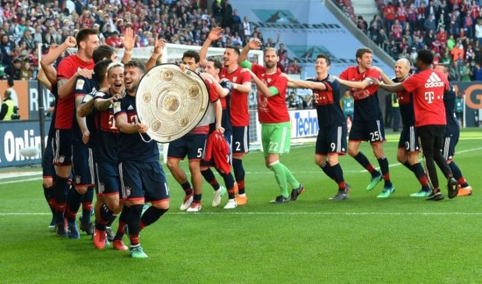 Bayern Munich lift 6th Bundesliga title in a row