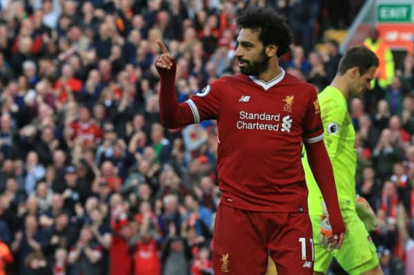 Salah hits 40th goal