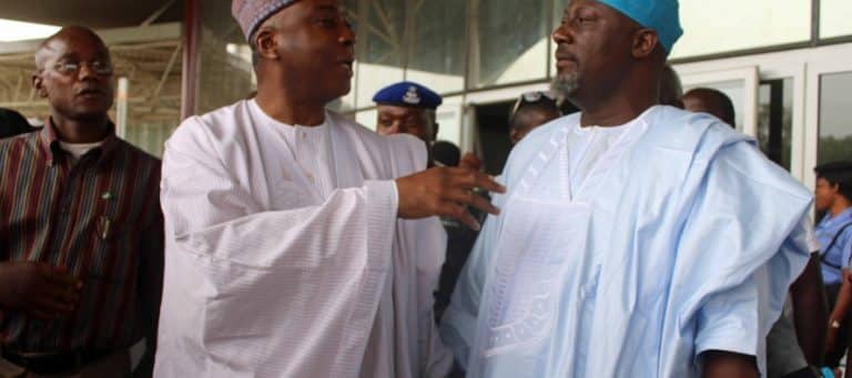 Saraki leads senators to visit Melaye at hospital