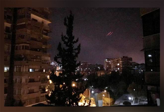 U.S., British, French air strikes target Syrian chemical capabilities