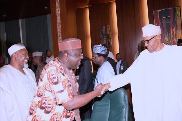 Again, Okorocha meets Buhari over Imo APC Tussle