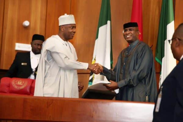Breaking: Omo-Agege attends Senate plenary