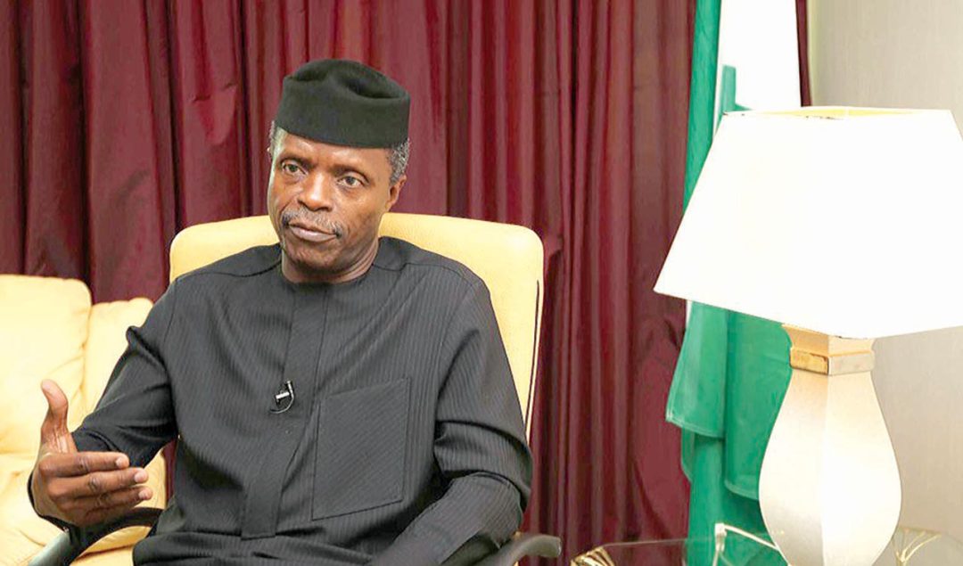 Benue killings not product of any planned agenda, says Osinbajo