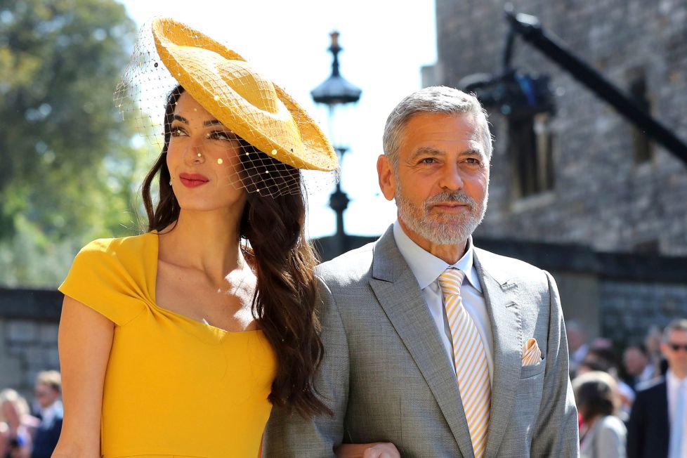 George Clooney served shots of his tequila at the royal wedding