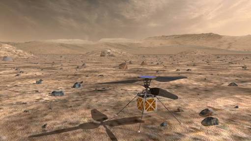 In an interplanetary first, NASA to fly a helicopter on Mars