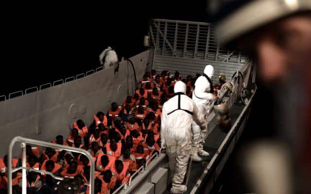 Spain offers to take in drifting migrant ship Aquarius