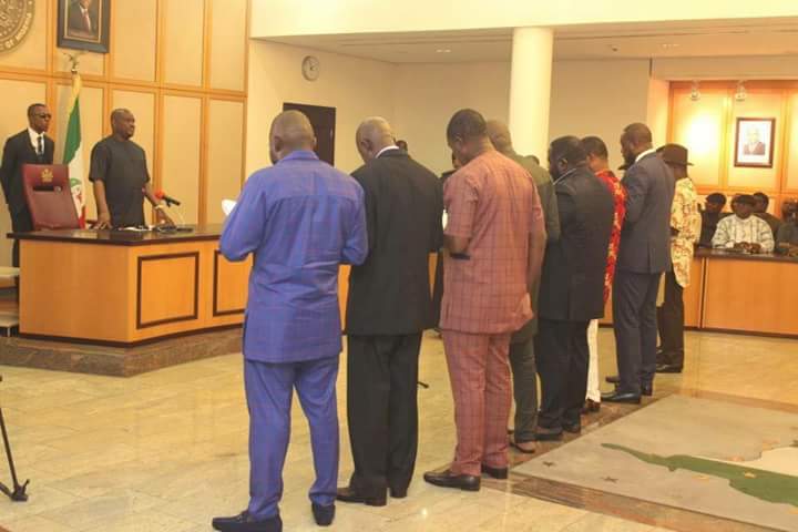 Governor Wike swears-in newly elected LG council chairmen