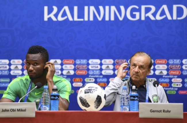 Russian fans to back Super Eagles against Croatia: Rohr