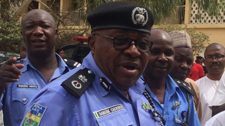 Nigerian Police officers protest non-payment of allowances