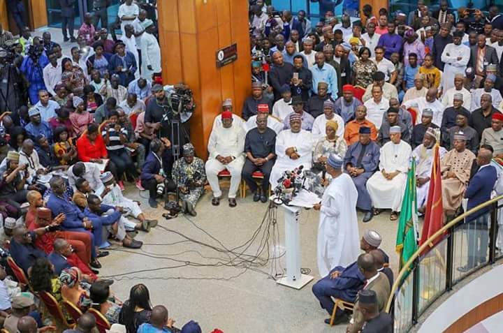 My Response To Adams Oshiomhole – Bukola Saraki