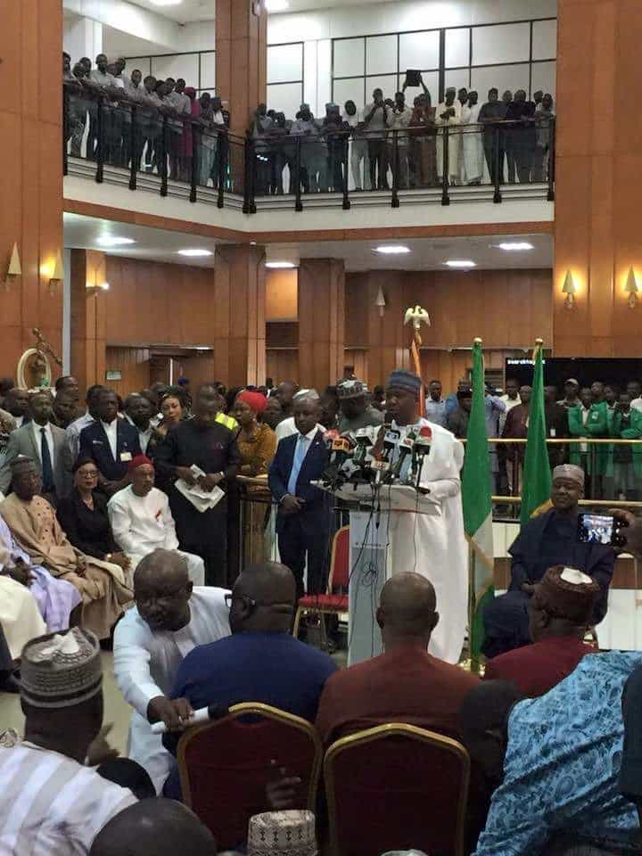 Full Text Of Saraki’s Speech On The DSS Invasion Of NASS