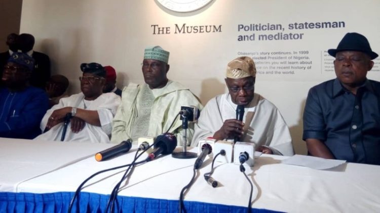 Obasanjo Endorses Atiku For 2019