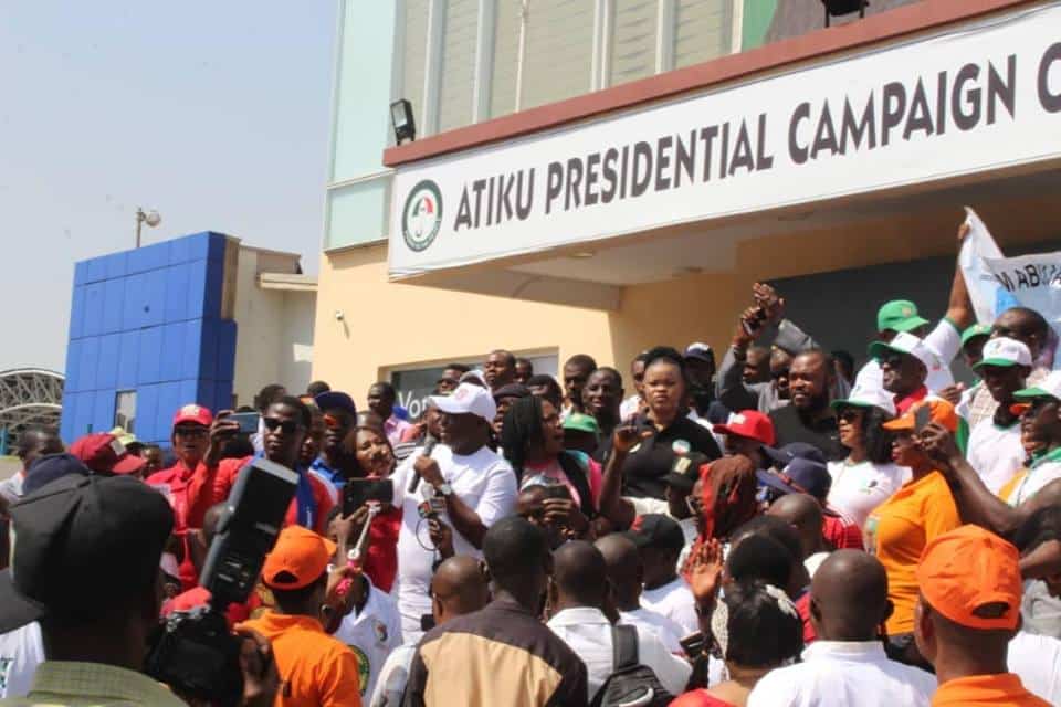 Atiku Support Groups Shut Down Abuja, Hold Unity Walk