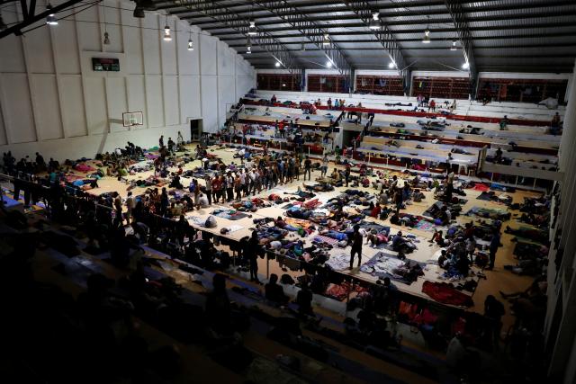 First Wave Of Central American Migrants Arrive In Mexico City