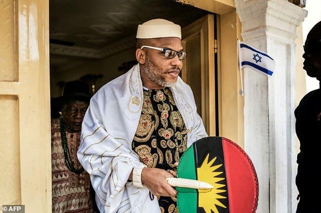 Court Varies Kanu’s Bail, Orders Abaribe, Others To Forfeit N100m