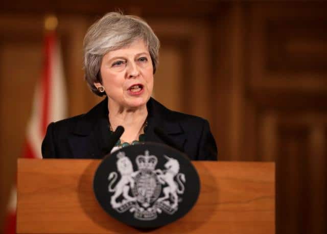 UK PM May’s Opponents 6 letters Short Of No Confidence Vote: The Sun