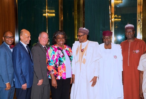 Buhari Assures Fairness In Elections, Hosts Leaders Of IRI, NDI