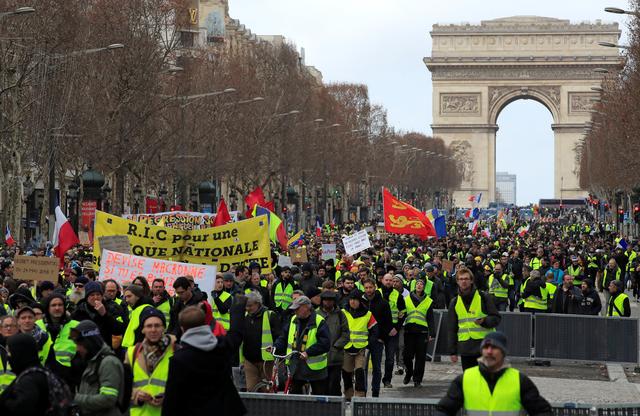 More Violence In Paris As ‘Yellow Vests’ Keep Marching
