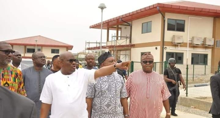 Governor Wike Inspects Progress Of Work At Judges Quarters