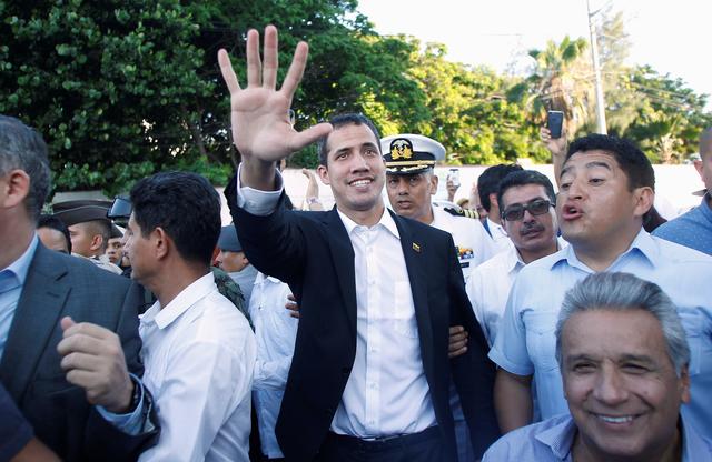 Venezuela’s Guaido Says He Will Return Home After Ecuador Visit