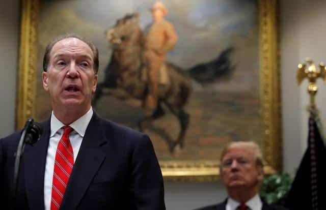 U.S.’s David Malpass Remains Unchallenged For Top World Bank Job