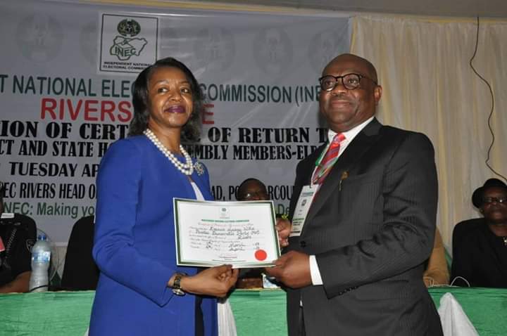 Wike Receives Certificate Of Return, Says F-Sars Commander Should be brought To Justice