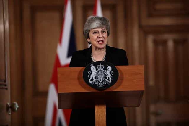 May Says Greater Risk Of No Brexit The Longer It Takes To Find Compromise