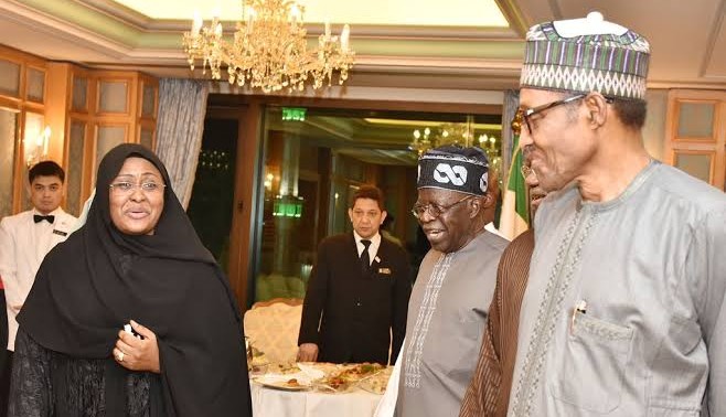 Tinubu Meets Buhari In Mecca, Urges Elders To Exercise Caution In Statements