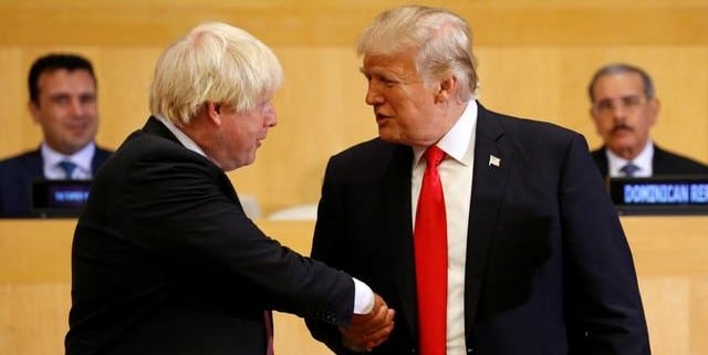 Trump Says Boris Johnson Would Be ‘Very Good’ As Next UK Prime Pinister