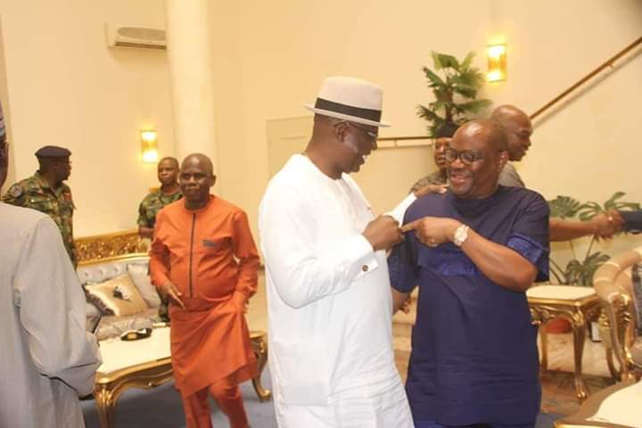 Wike Receives Silva In PH, Urges Him To Prevail On Buhari To Execute Projects In Rivers State