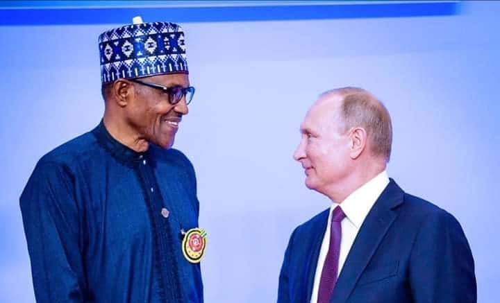 With The Nigeria-Russia Romance, Buhari Is Calling US Bluff, Political Risk Consultancy Says
