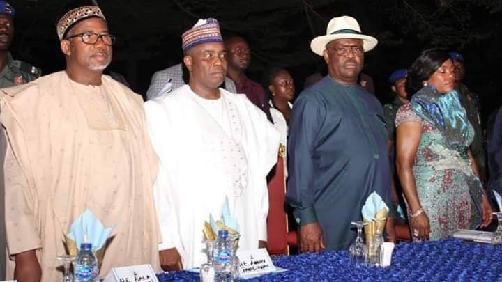 Wike Hosts 2 Northern Govs To New Year Banquet, Says Rivers Will Work For Nigeria’s Unity Always