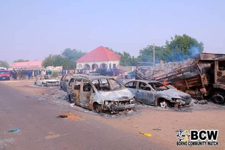 PDP Screams As Islamic State Fighters Massacre Dozens In Auna, Borno State