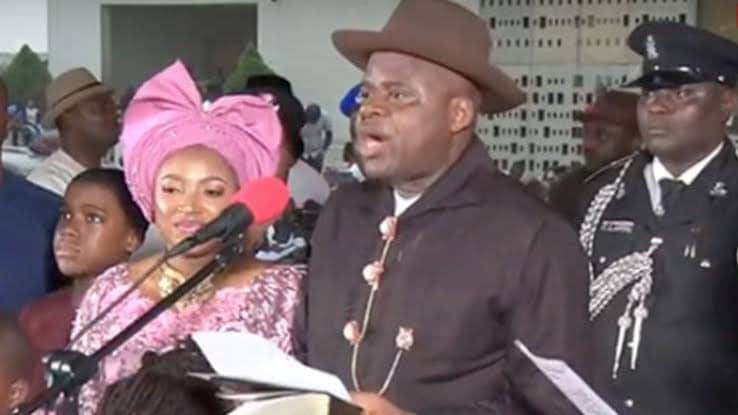What Former President Jonathan Told New Bayelsa Governor Douye Diri On His Inauguration