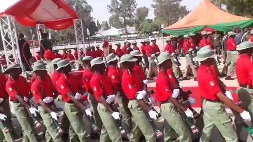 What President Buhari Falsely Told New EFCC Detective Inspectors At Passing Out Parade
