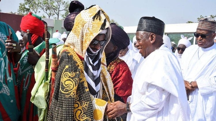 Pandemonium In Kano As Governor Ganduje Deposes Emir Sanusi II