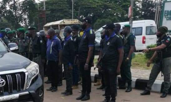 PDP responds fiercely to the purported police takeover of Edo Assembly complex