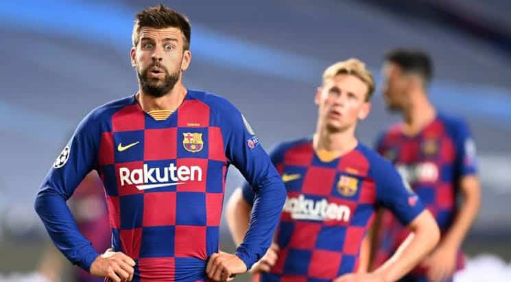 BREAKING: Barca’s Pique calls for wholesale changes after “shameful” defeat