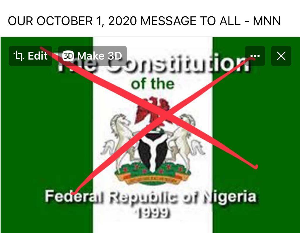 Why We Are Not Part Of EEF Proposal To The National Assembly For Restructuring Nigeria, NINAS Explains