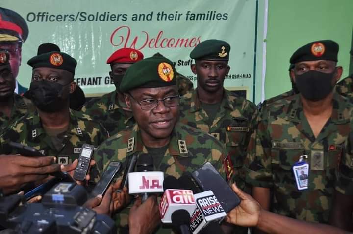 New Army Chief Has The Following Strong Message For Nigerian Troops In Front Lines