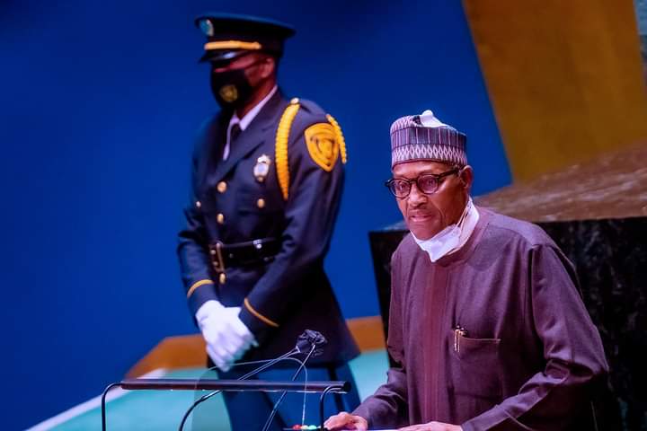 #UNGA76: Buhari raises alarm over erosion of democracy in W/Africa, urges resistance