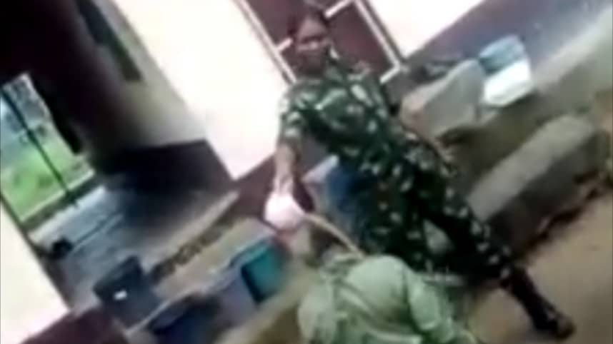 Army begins disciplinary action against officer dehumanizing NYSC member in viral video