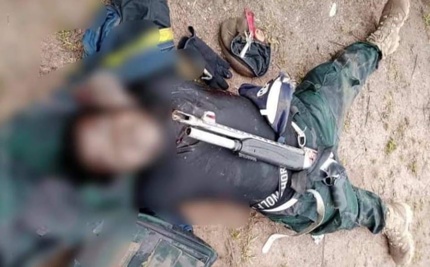 #BREAKING: Nigerian troops neutralise Biafra National Guard gunman, recover arms, vehicles