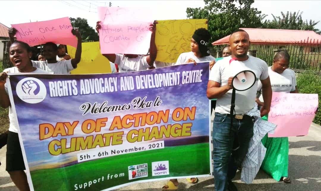 Climate: RADEC marks days of action, explains why it’s “time for real action, not net zero.”