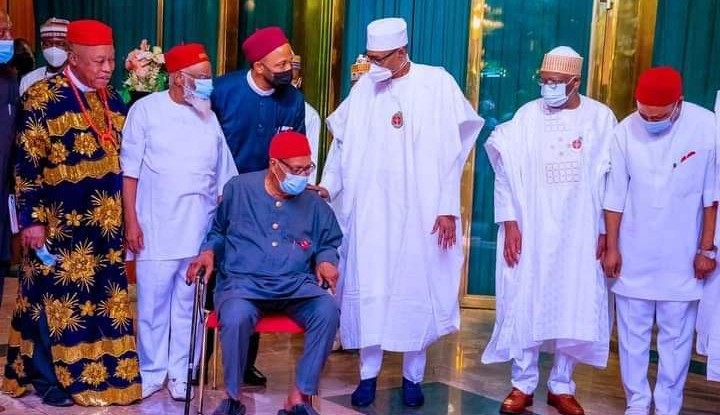 Self Acclaimed “Igbo Greats” Pressure Buhari To Obstruct Justice in Nnamdi Kanu’s Trial