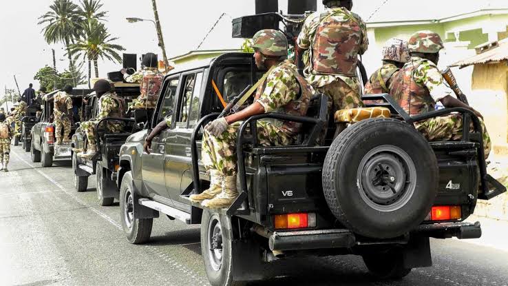 #BREAKING: Troops raid suspected IPOB/ESN hideout in Enugu State
