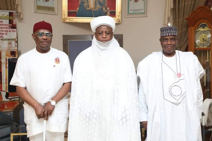 How Sultan Of Sokoto Helps To Stabilize The Nation, Wike Explains During Visit To Palace
